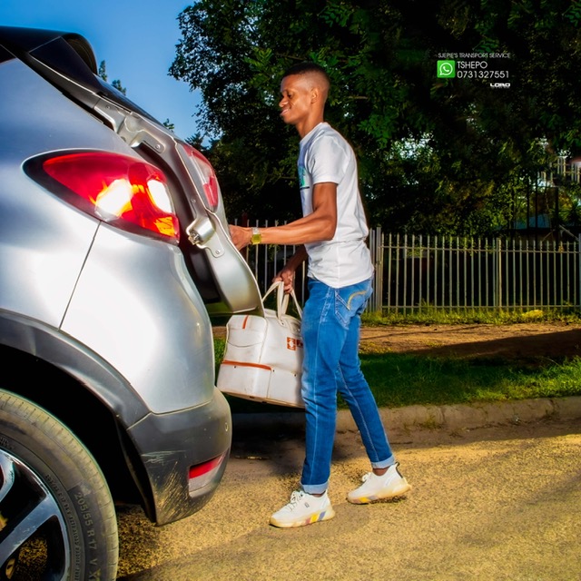 Loading parcels into the boot